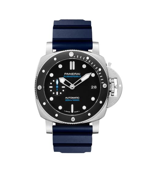 panerai submersible ceramic bezel|Panerai submarine watch.